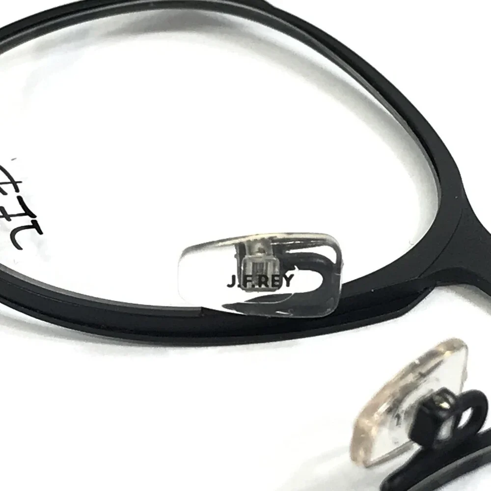 JF Rey Eyeglasses Frames JF2737 1320 Silver Brushed Blue Round 46-21-145